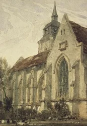 A igreja de S. Gilles, Abbeville